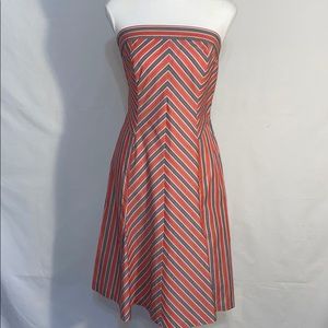 Tocca Strapless Cotton Dress- Size 6